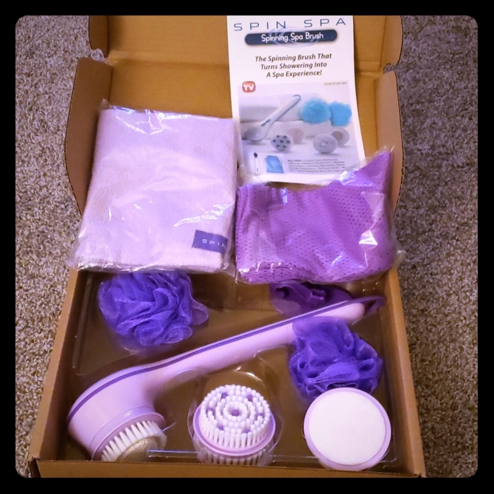 Spa Spin Bath Brush Set